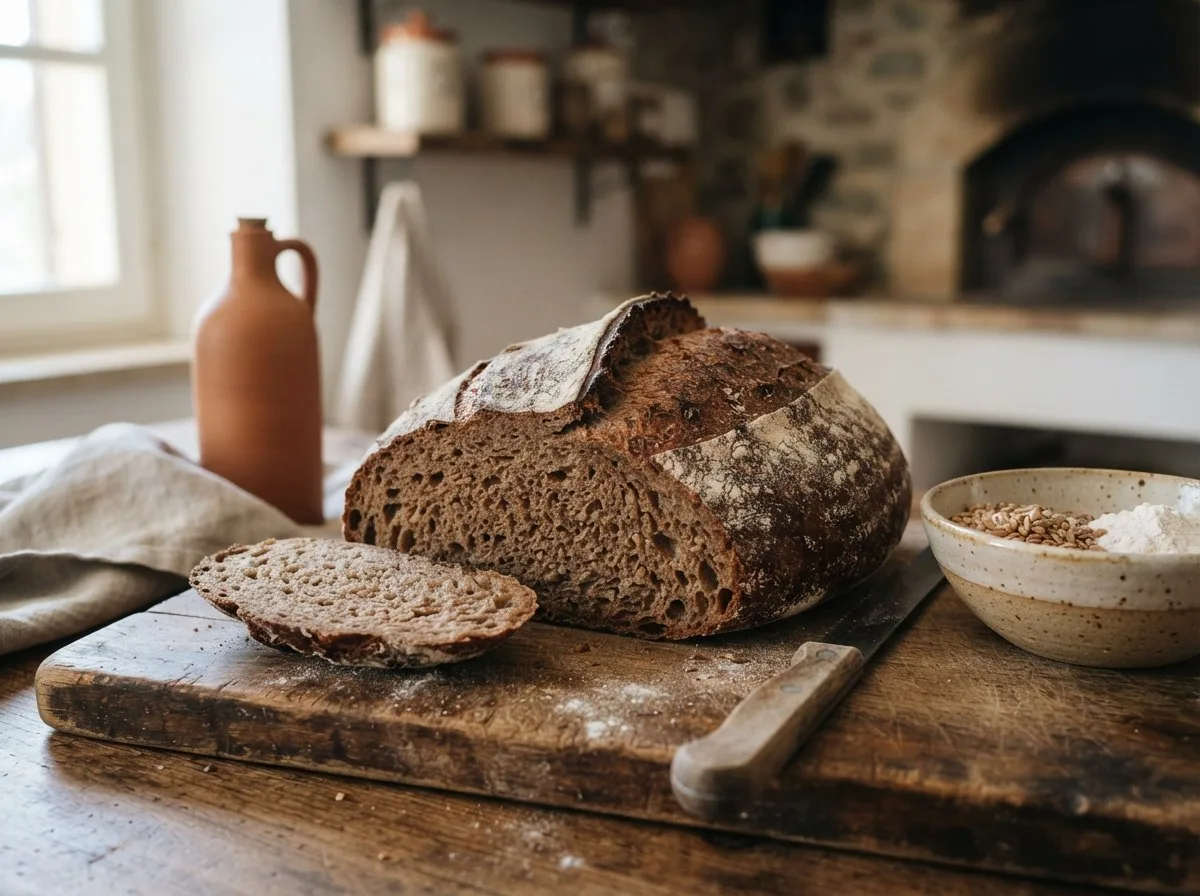 Pane integrale con farro