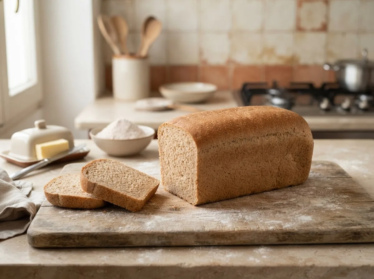 Pane integrale in cassetta