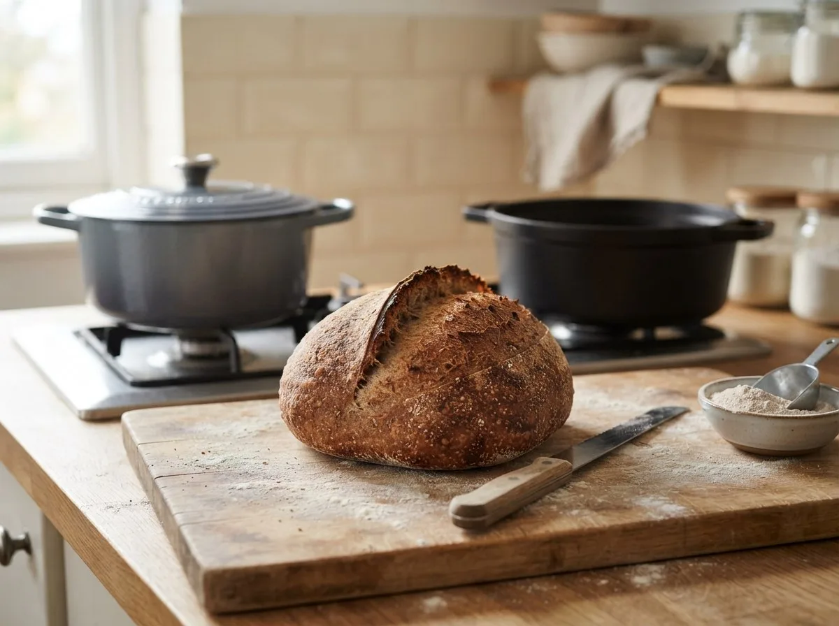 Pane integrale no-knead